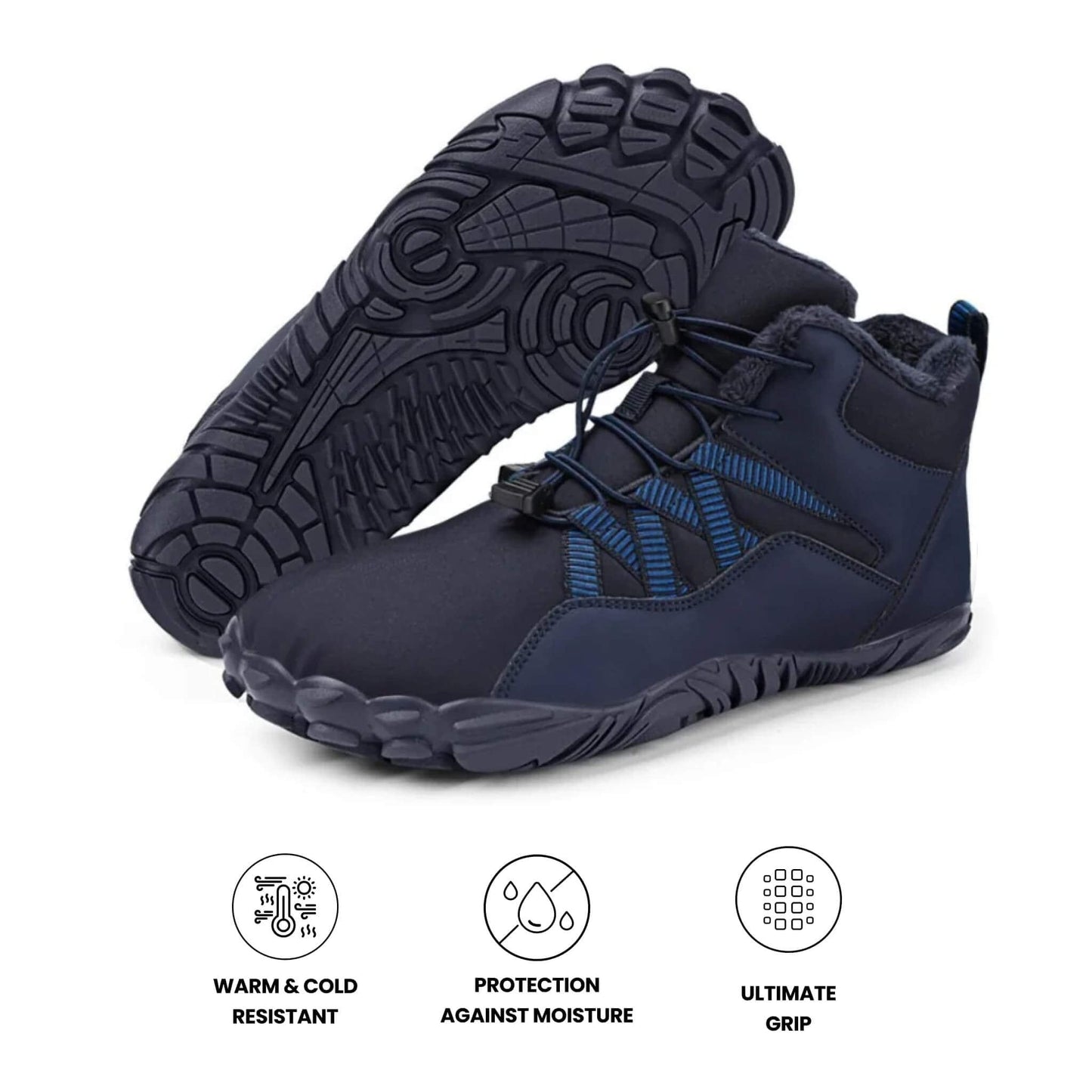 SnowBound PRO - Non-slip & water-resistant winter barefoot shoes (Unisex)