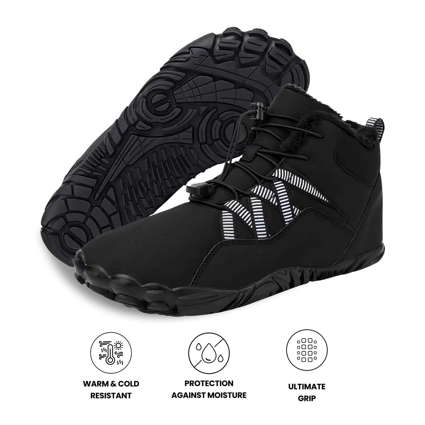 SnowBound PRO - Non-slip & water-resistant winter barefoot shoes (Unisex)